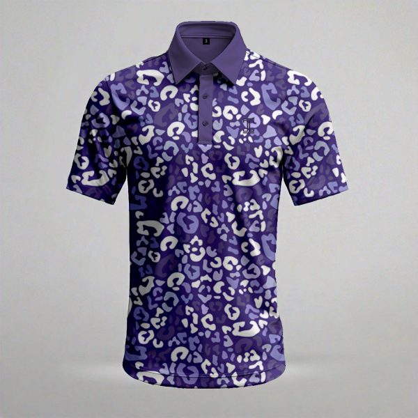 ITU Purple Leopard Breeze Craft Shirt