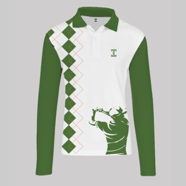 ITU Funky HE Argyle Golfer Shirt