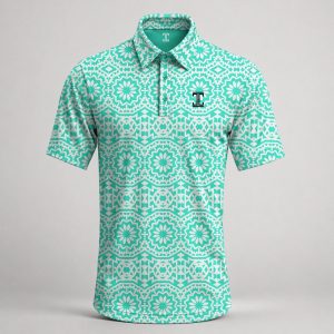 Itu Green Round Florals Craft Shirt