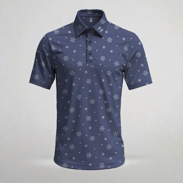 Itu Blue Grey Flakes Craft Shirt