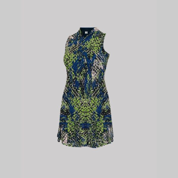 Itu Green Snake Kago Dress