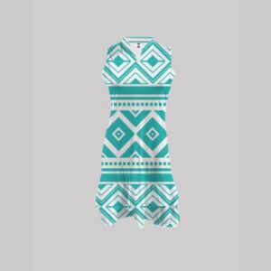 Itu Green Aztec Rama Daisy Dress
