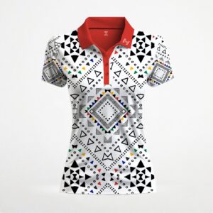 Itu Red SA Flag Aztec Craft Shirt