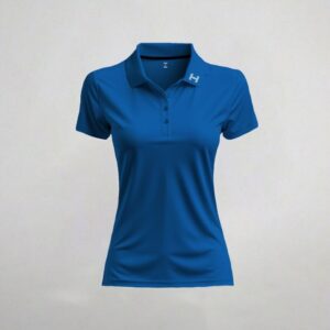 Itu Plain Blue Golf Shirt