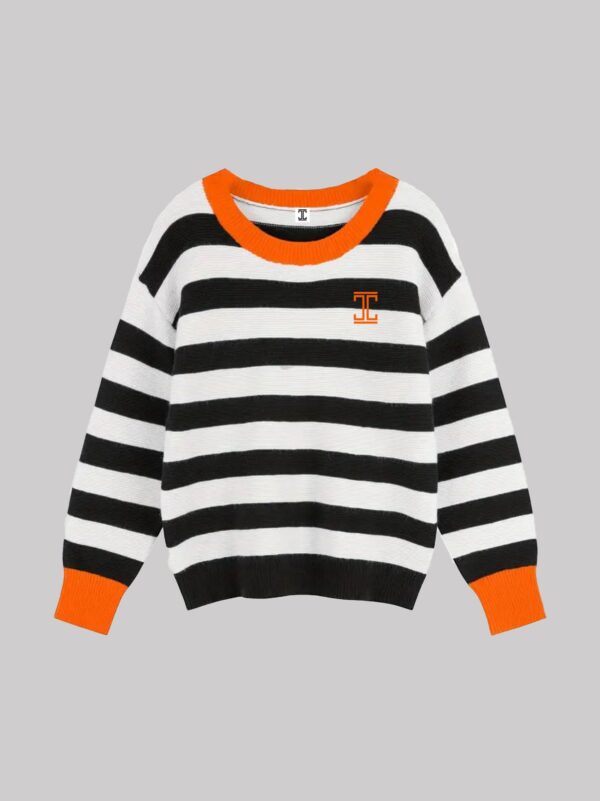 Itu Striped Knitted Sweater - Image 2