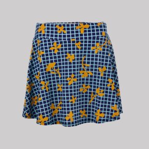Itu Blue/Yellow Ribbon Skort