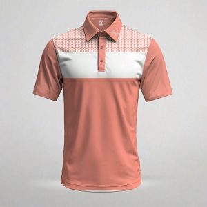 Itu Peach Top Circles Craft Shirt