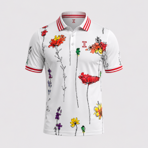 Itu White Floral Bloom Shirt
