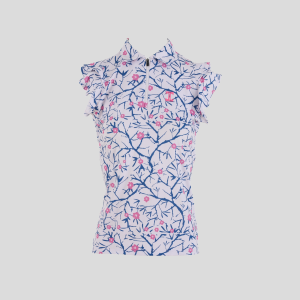 Itu Funky Branches Frill Shirt