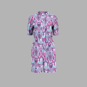 Itu Pink Purple Aztec Jumpsuit