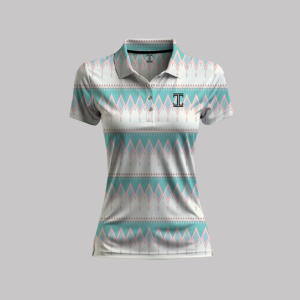 Itu Pink Mint Argyle Drops Shirt