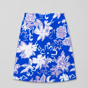 Itu Bongi Blue Floral Skort