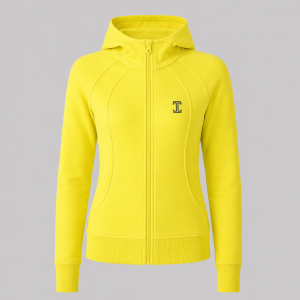 Itu Yellow Cyndy Zip Up