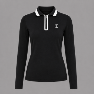 Itu Black Khensi Golf Shirt