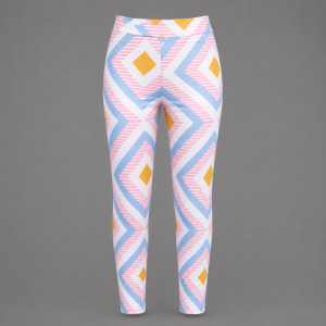 Itu Pink Argyle Blocks Pull Up Pants