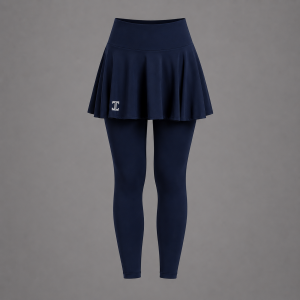 Itu Navy Blue Candy Skort and Tight
