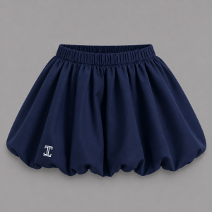 Itu Navy Blue Balloon Shorts