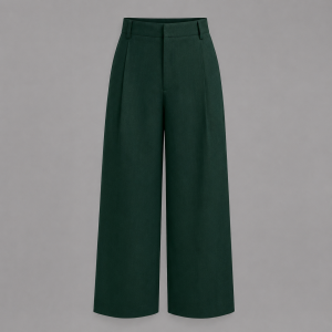 Itu Bottle Green Jowie Loose Fit Pants
