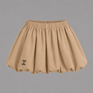 Itu Beige Balloon Shorts