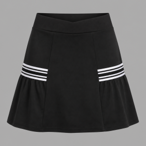 Itu Black/White Skort
