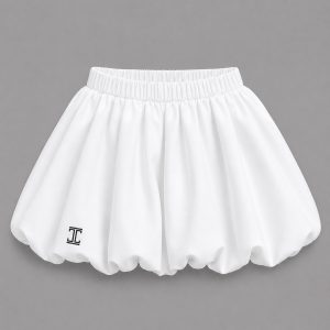 Itu White Balloon Shorts