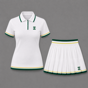 Itu Siyo Knitted Set White-Green