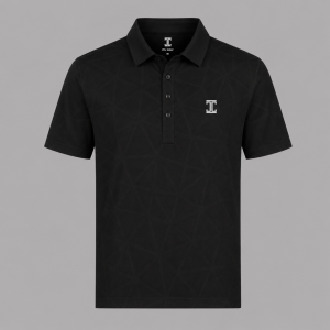 Itu Jacquard Craft Shirt Black