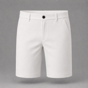 Itu White Basic Shorts