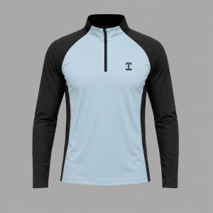 Itu Milton Fairway Sweater Sky Blue/Black