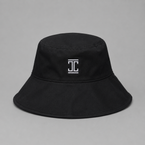 Itu Bow Bucket Hat Black