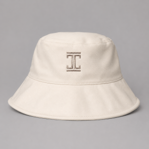 Itu Bow Bucket Hat White