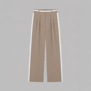 Itu Tux Loose Fit Pants Beige