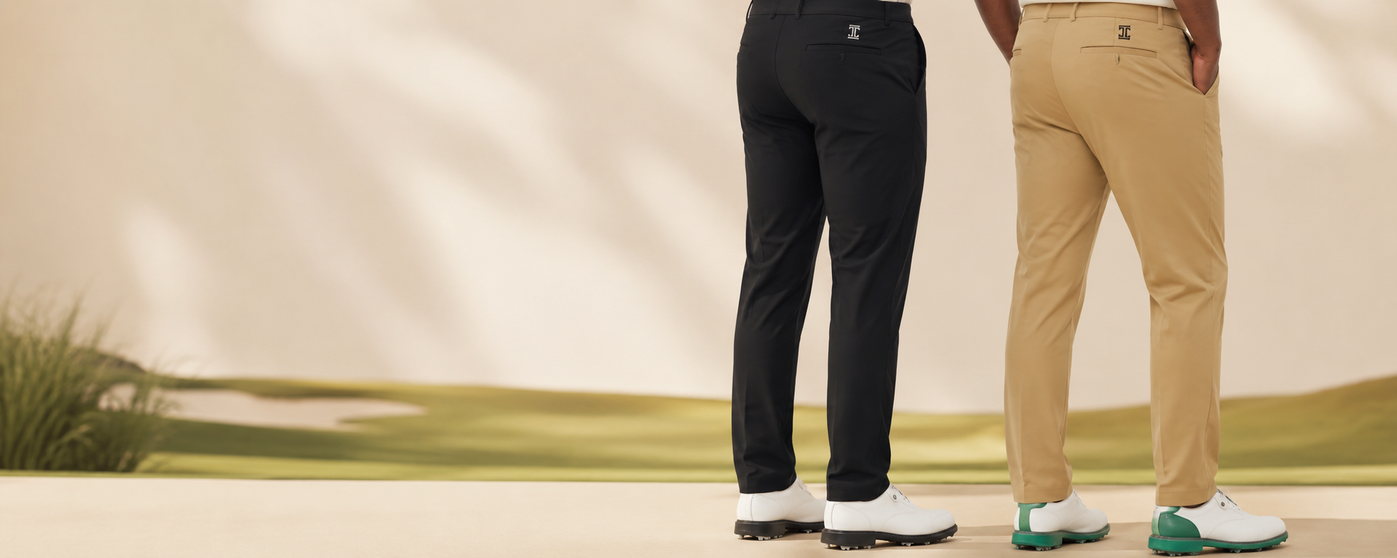 Men's golf pants and shorts