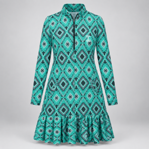 Itu Kago Long Sleeve Dress