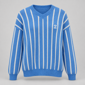Itu Funky Stripe Knitted Jersey