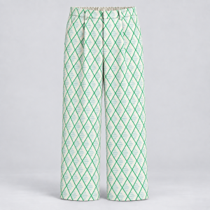 Itu Nomsa Loose Fit Mint Mosiac Pants