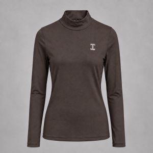 Itu Basic Polar Neck Dark Brown
