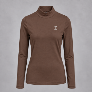 Itu Basic Polar Neck Brown