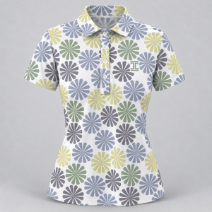 Itu Sage Ogee Polo Shirt