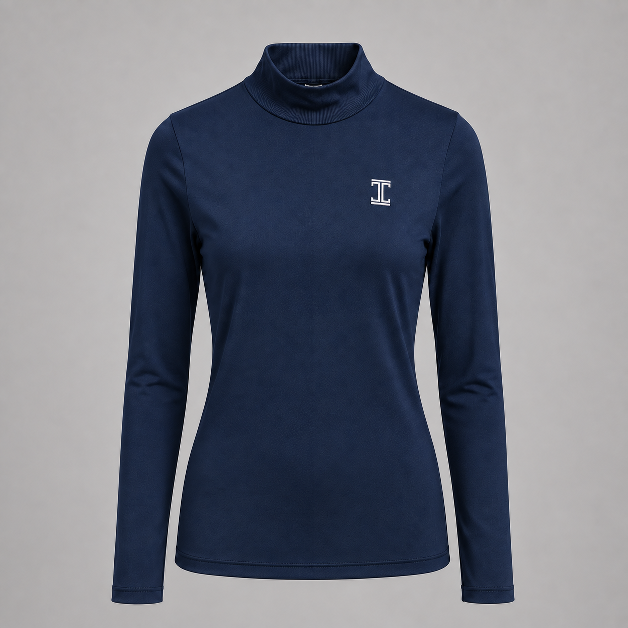 Itu Basic Polar Neck Navy Blue