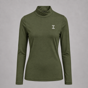 Itu Basic Polar Neck Olive Green