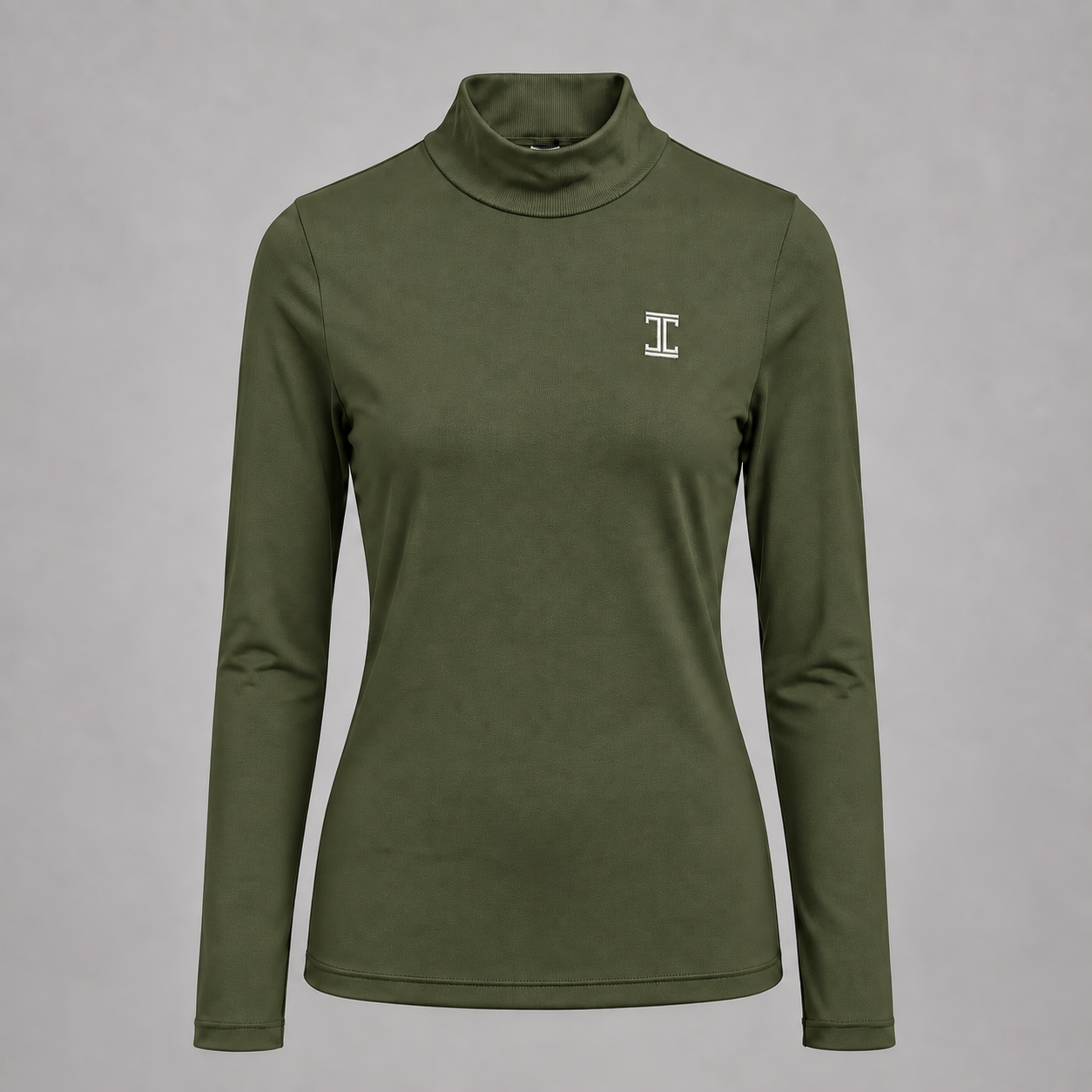 Itu Basic Polar Neck Olive Green