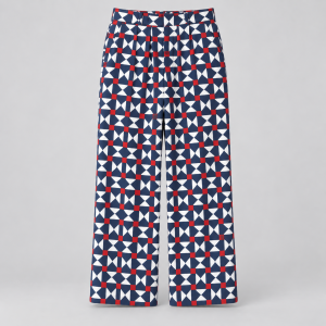 Itu Nomsa Loose Fit Pants Navy/Red